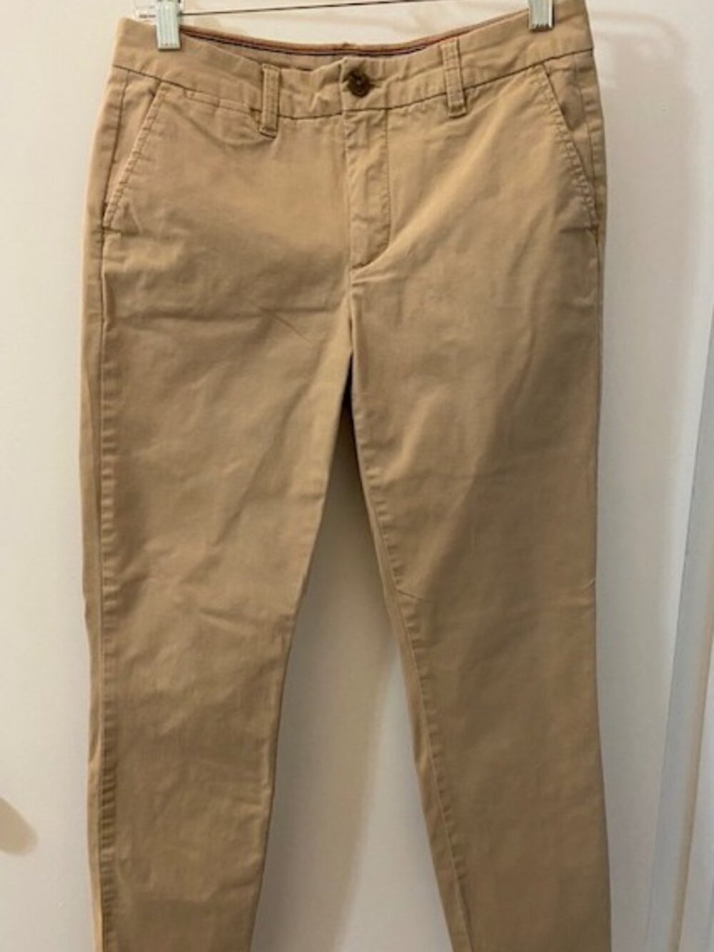 Tommy Hilfiger Khaki Pants Womens Size 4 Straight Leg Chinois